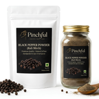 Pinchful Premium Black Pepper Powder (Kali Mirch) | Natural & Pure | Handpicked & Sun-Dried