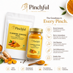 Pinchful Premium Turmeric Powder (Haldi) | Natural & Pure | Handpicked & Sun-Dried