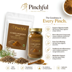 Pinchful Premium Cumin Powder (Jeera) | Natural & Pure | Rich & Aromatic