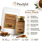 Pinchful Premium Garam Masala | Authentic Indian Spice Blend | Rich & Aromatic