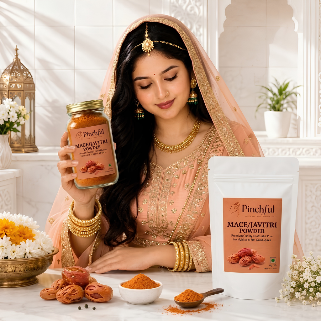 Pinchful Premium Mace Powder (Javitri) | Natural & Pure | Rich & Aromatic