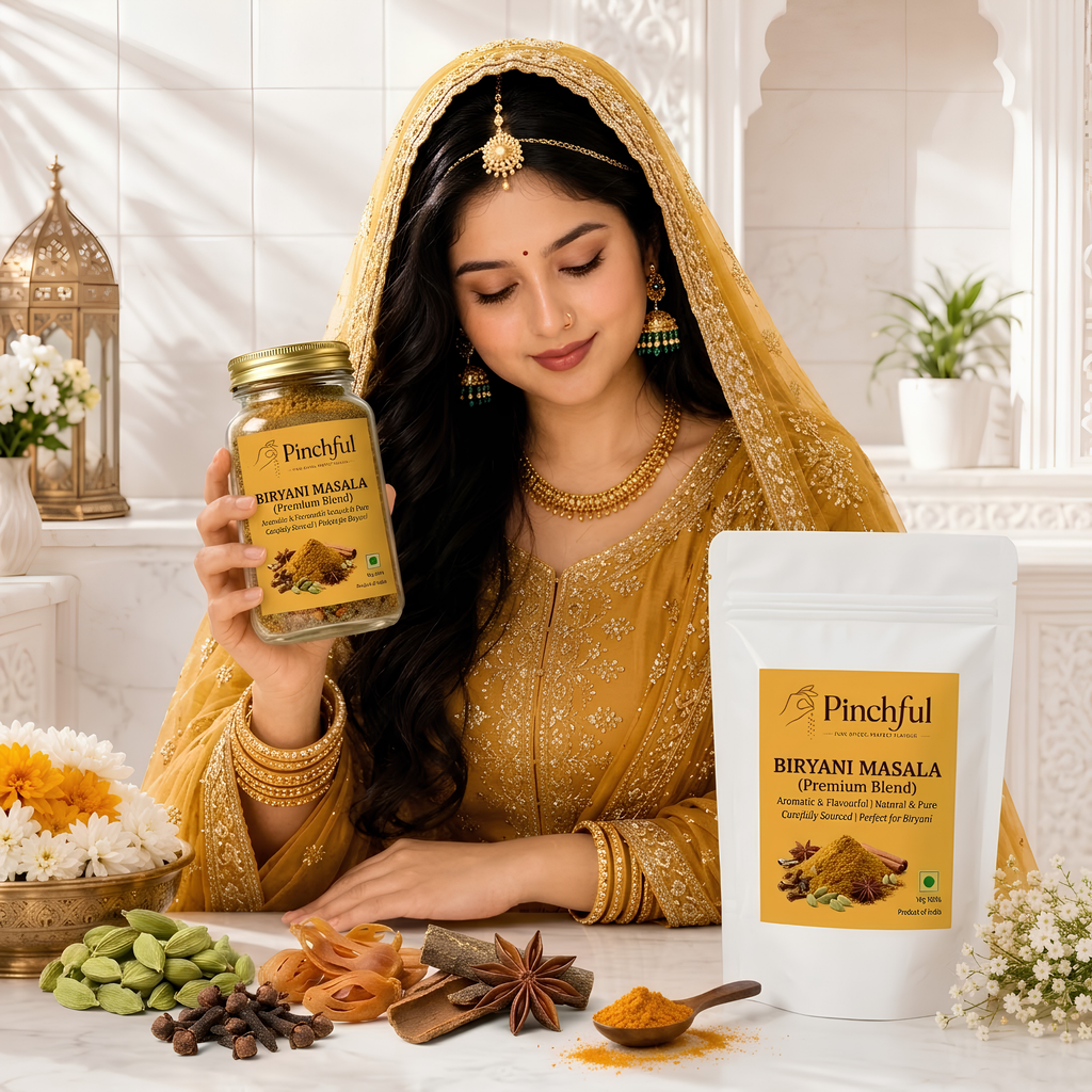 Pinchful Premium Biryani Masala | Aromatic & Flavourful Indian Spice Blend