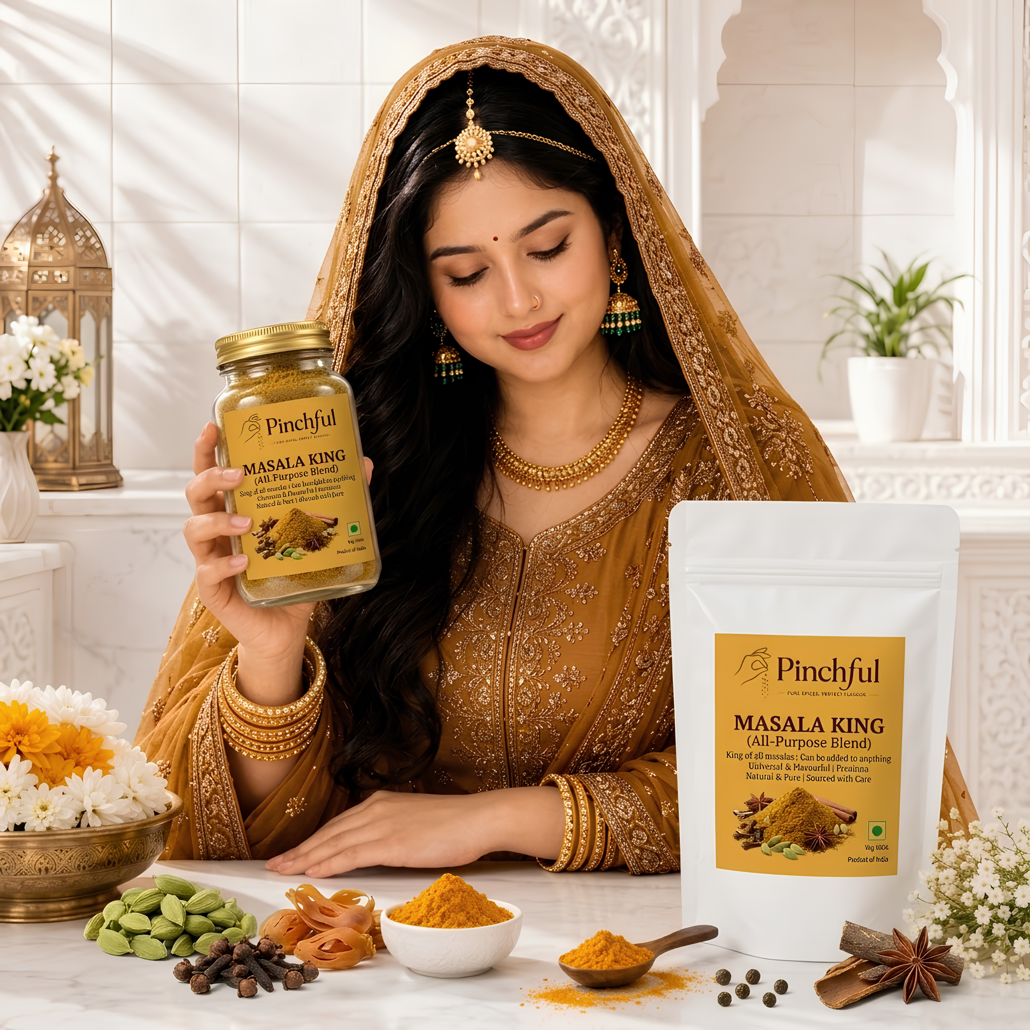 Pinchful Masala King | Premium All-Purpose Indian Spice Blend | Rich & Flavourful