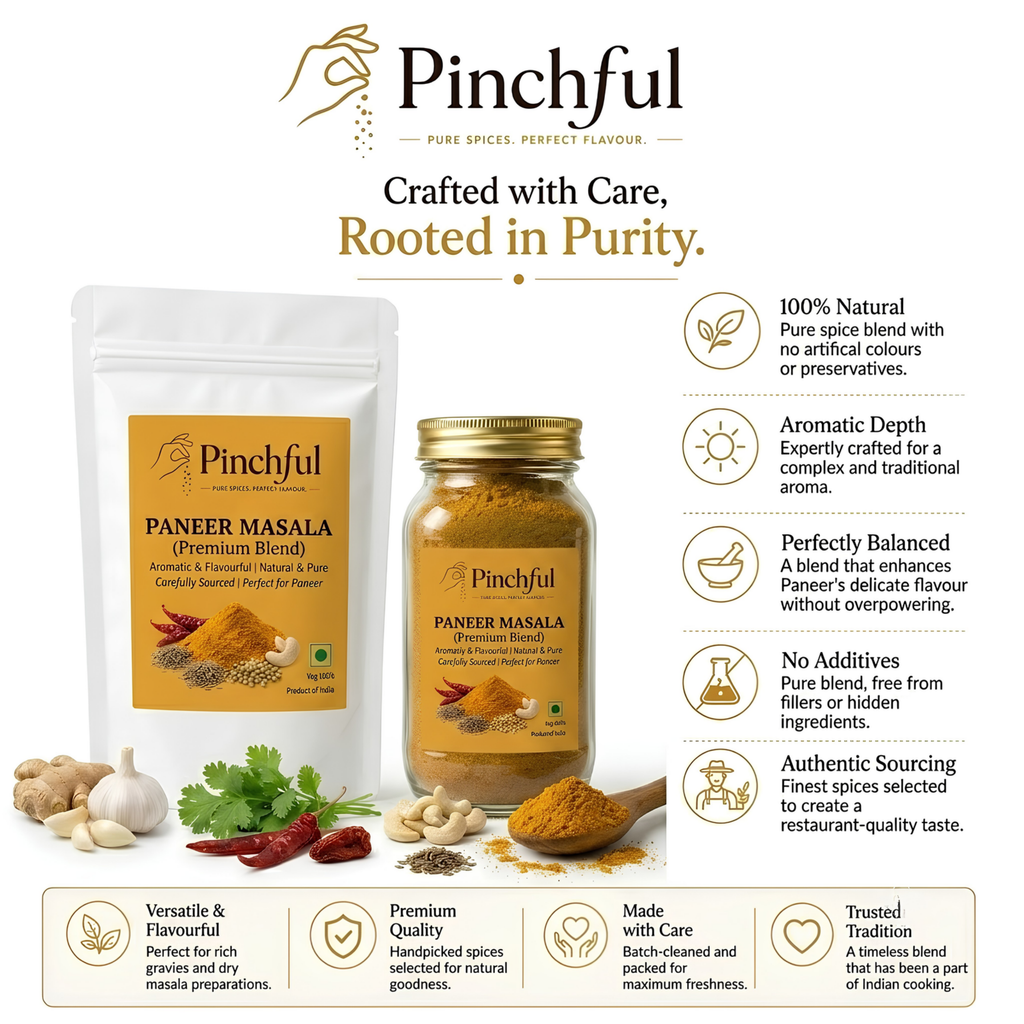 Pinchful Premium Paneer Masala | Rich & Aromatic Indian Spice Blend