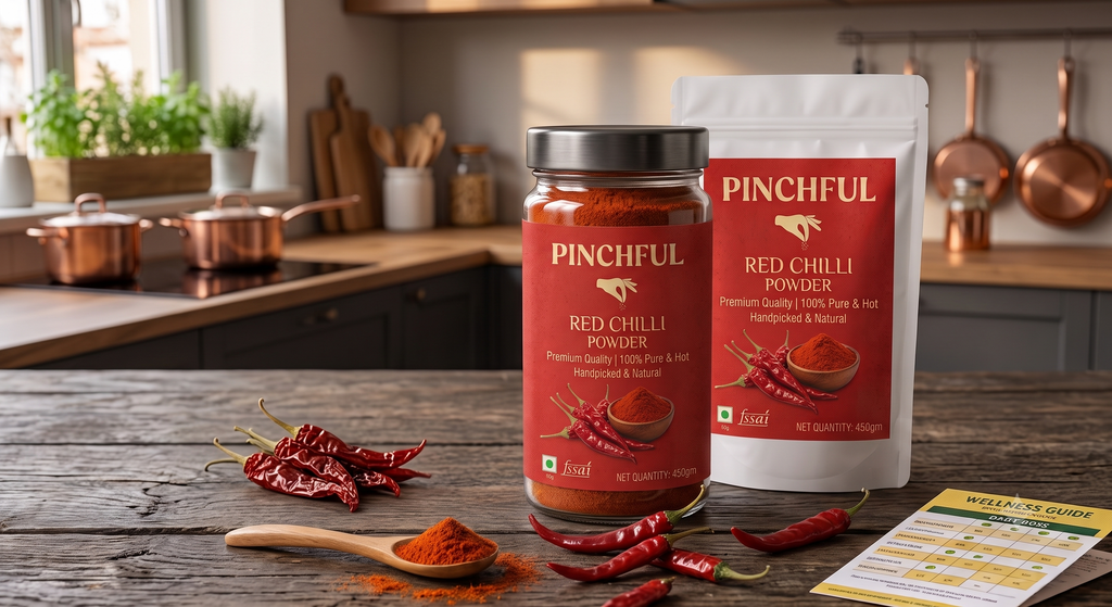 Pinchful Premium Red Chilli Powder | 100% Pure & Natural