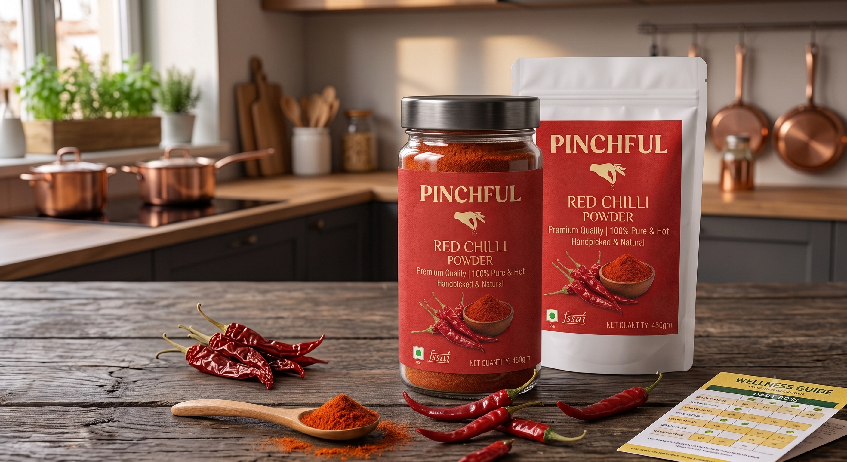 Pinchful Premium Red Chilli Powder | 100% Pure & Natural
