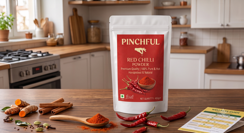 Pinchful Premium Red Chilli Powder | 100% Pure & Natural